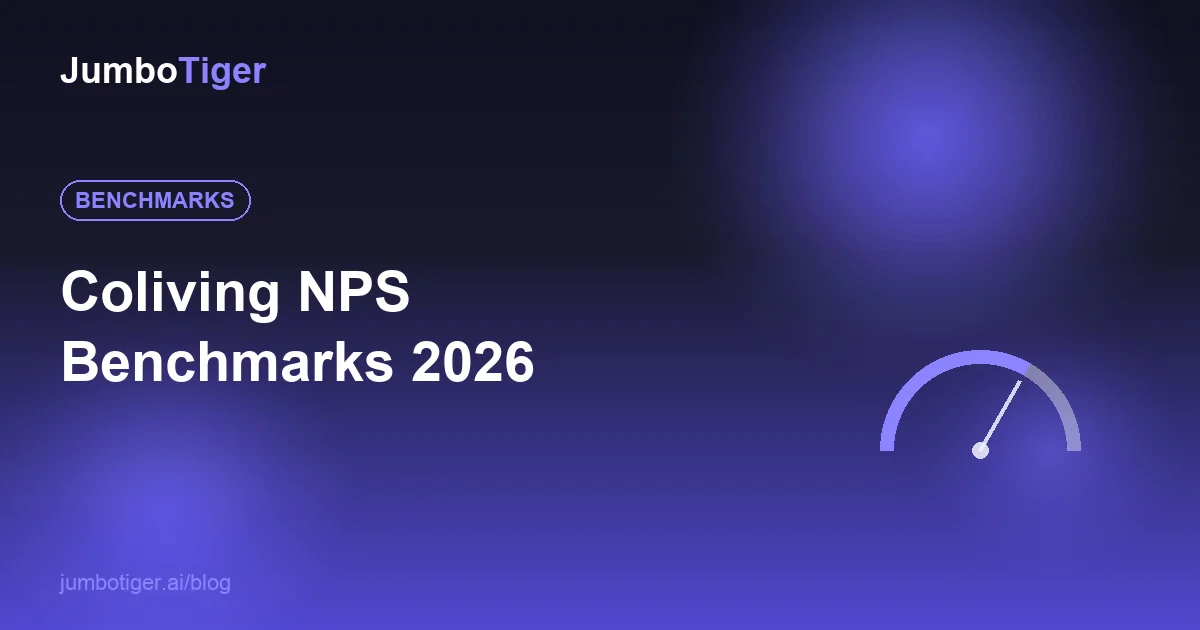 Coliving NPS Benchmarks 2026: What Good Resident Satisfaction Looks Like