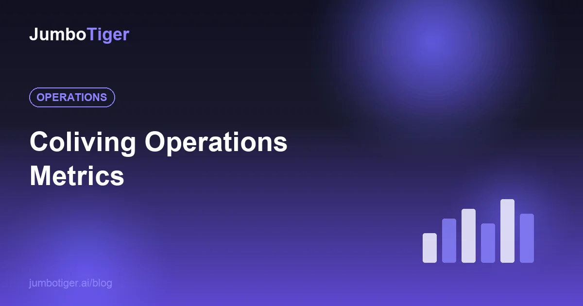 Coliving Operations Metrics: KPIs That Actually Matter (Not Just Occupancy)